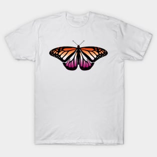 Lesbian Pride Butterfly T-Shirt